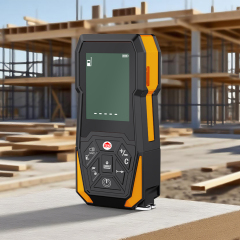 LIANGJIN 3 - Meter Laser Distance Meter (White - Yellow/Imperial & Metric): Precision Redefined for Measurement,MY SHOP,LIANGJIN Laser Tape Measure – High-Precision Digital Laser Measuring Tool