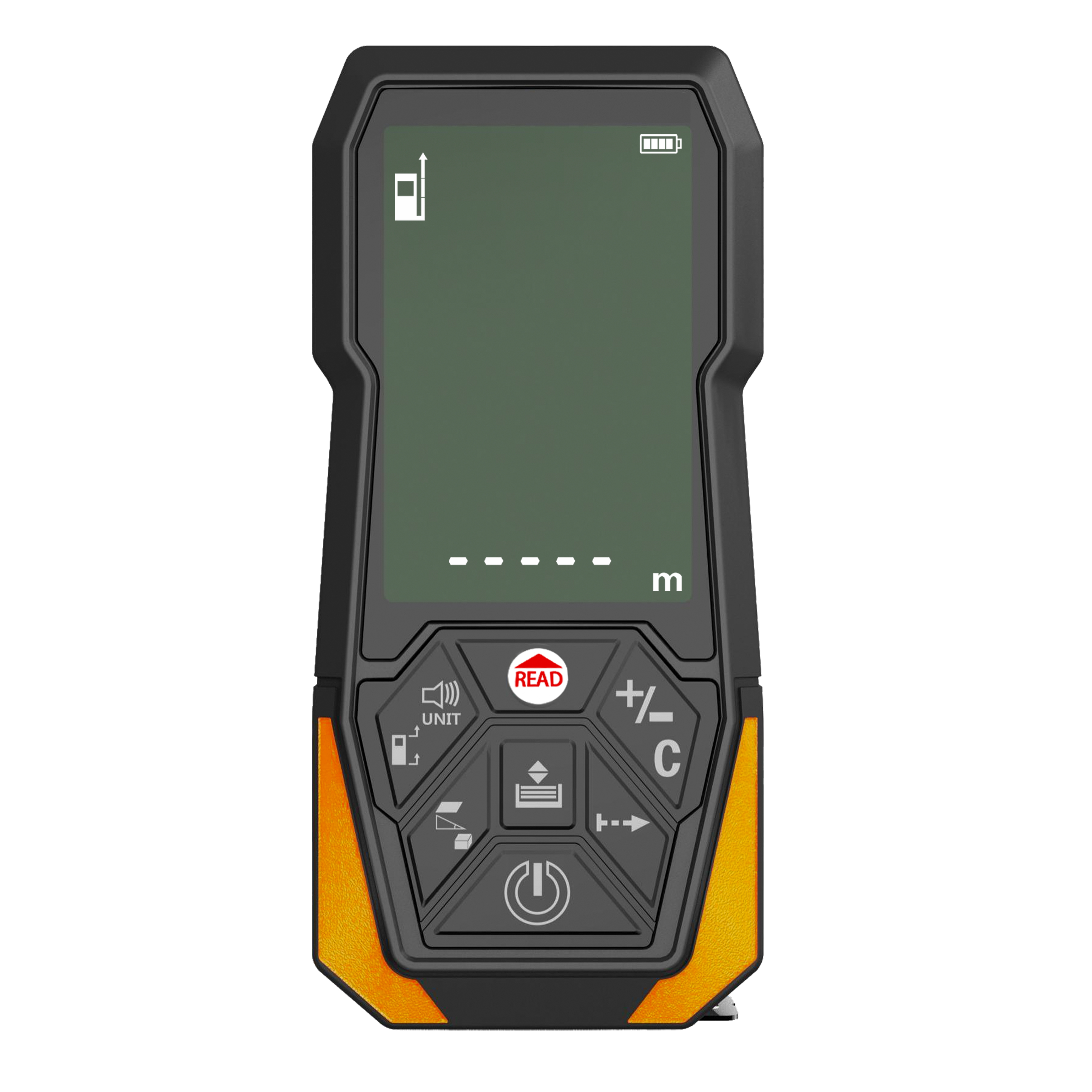 LIANGJIN 3 - Meter Laser Distance Meter (White - Yellow/Imperial & Metric): Precision Redefined for Measurement,MY SHOP,LIANGJIN Laser Tape Measure – High-Precision Digital Laser Measuring Tool