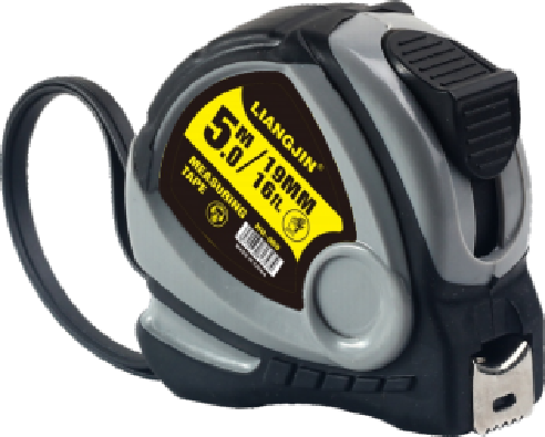 LIANGJIN brand black knight series telescopic tape measure,MY SHOP,LIANGJIN 5m Tape Measure - Precision Measuring Tool for DIY & Construction