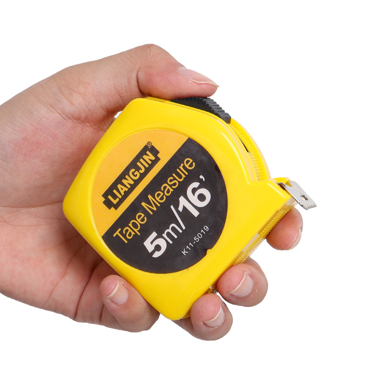 LIANGJIN 5 meter Square Yellow Tape Measure,MY SHOP,LIANGJINA 5-meter-long yellow plastic case