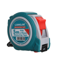 LIANGJIN Blue cover double lock round tape measure,MY SHOP,LIANGJIN Measuring Tape – Blue Cover Retractable Tape Measure With Double Lock