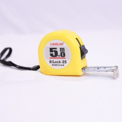 LIANGJIN GoldenGlow Eco - Home Series 5m/19mm Tape Measure: Illuminate Your Projects Responsibly,MY SHOP,LIANGJIN 5m/19mm Measuring Tape – ABS Eco - Friendly Shell, Durable & Precise