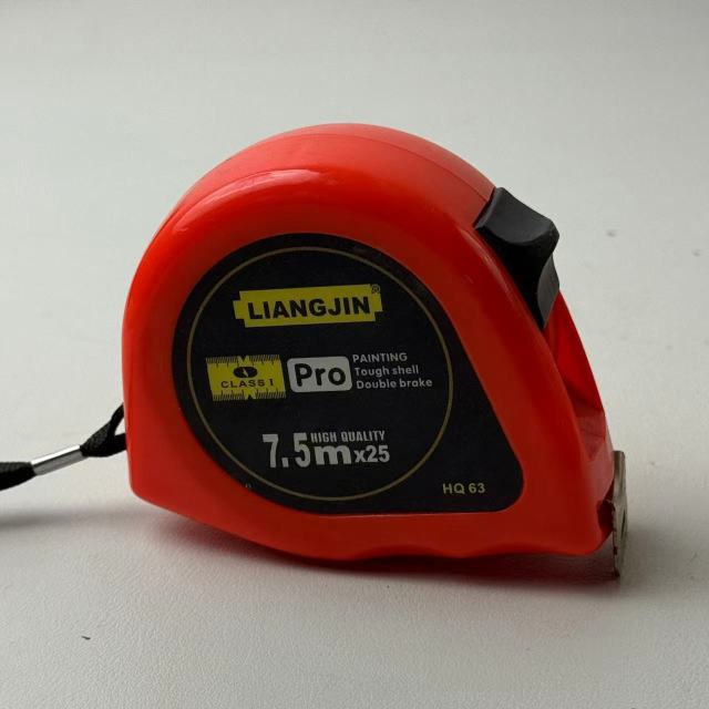 LIANGJIN 5M Red Measuring Tape - Durable & Accurate for Construction,MY SHOP,LIANGJIN RedShield Grip PRO 5M/19mm Tape Measure - Pro - Grade Precision