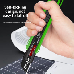 Utility Knife Thickened Large Durable Industrial Grade Push Button OEM Unboxing Tool Multifunctional Wallpaper Knife Paper,MY SHOP,