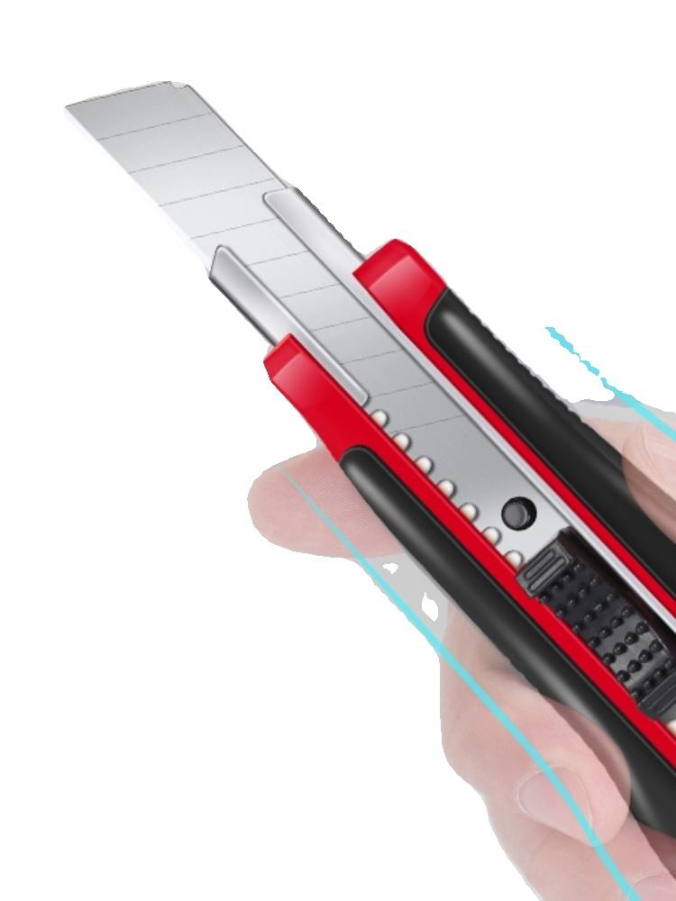 Utility Knife Blades D03 Model Large Size Aluminum Handle Opening Packages Cutting Paper Wallpaper Thickened High Carbon DIY OEM,MY SHOP,
