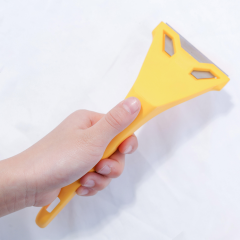 Industrial Grade Heavy-Duty Bent Blade Aluminum Handle Hammer End Scraper-Multi-Purpose Surface Cleaning Tool for DIY Projects,MY SHOP,