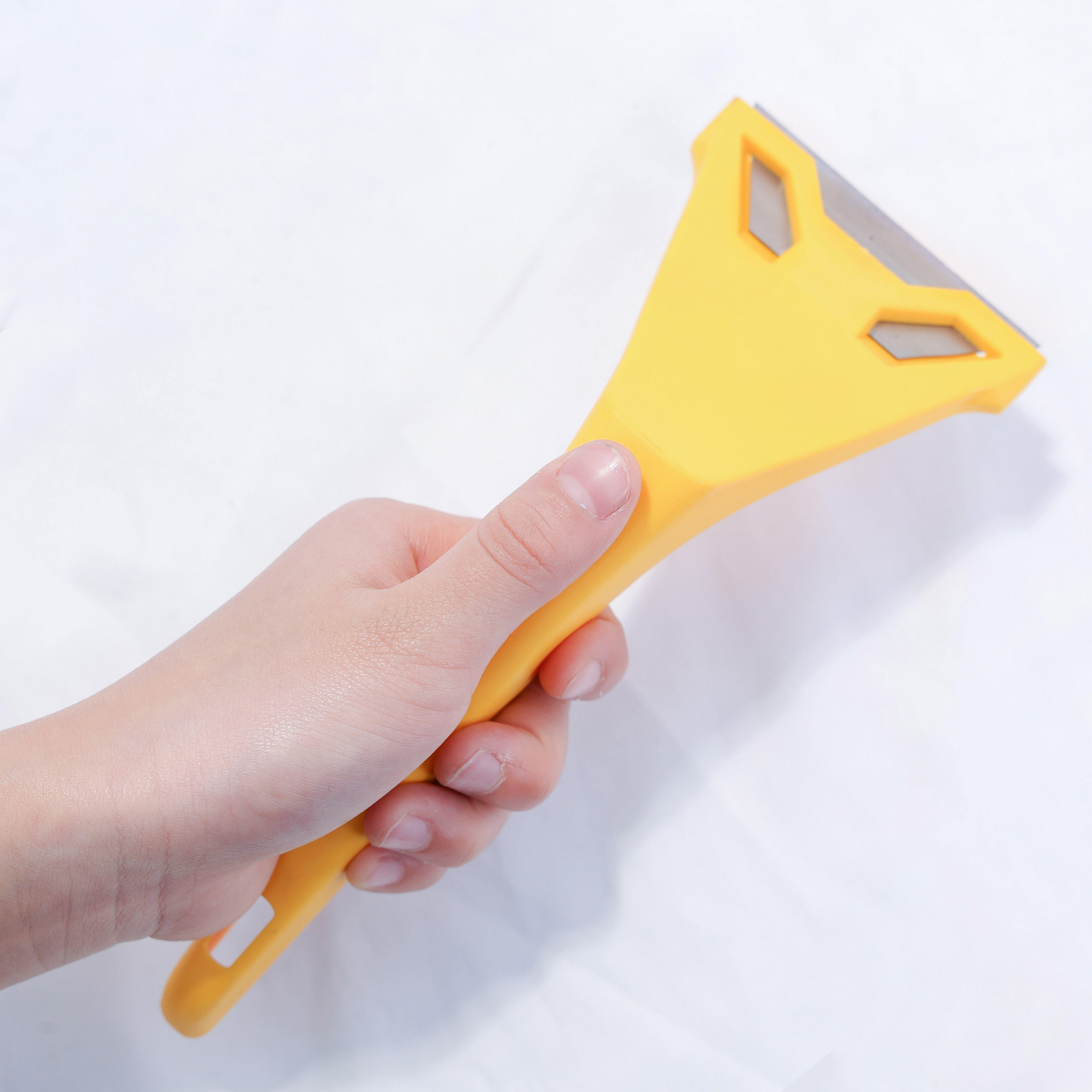 Industrial Grade Heavy-Duty Bent Blade Aluminum Handle Hammer End Scraper-Multi-Purpose Surface Cleaning Tool for DIY Projects,MY SHOP,