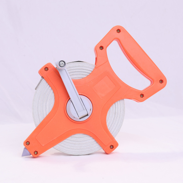 LIANGJIIN Industrial DIY Grade Heavy-Duty Long-Distance Woven Measuring Tape-OEM/ODM Customizable Steel/Plastic/Aluminum Handle,MY SHOP,