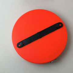 Retractable Double-Sided Disc Tape Measure Industrial Long Soft Plastic Material 20M Metric Manual Lock PVC Blade,MY SHOP,