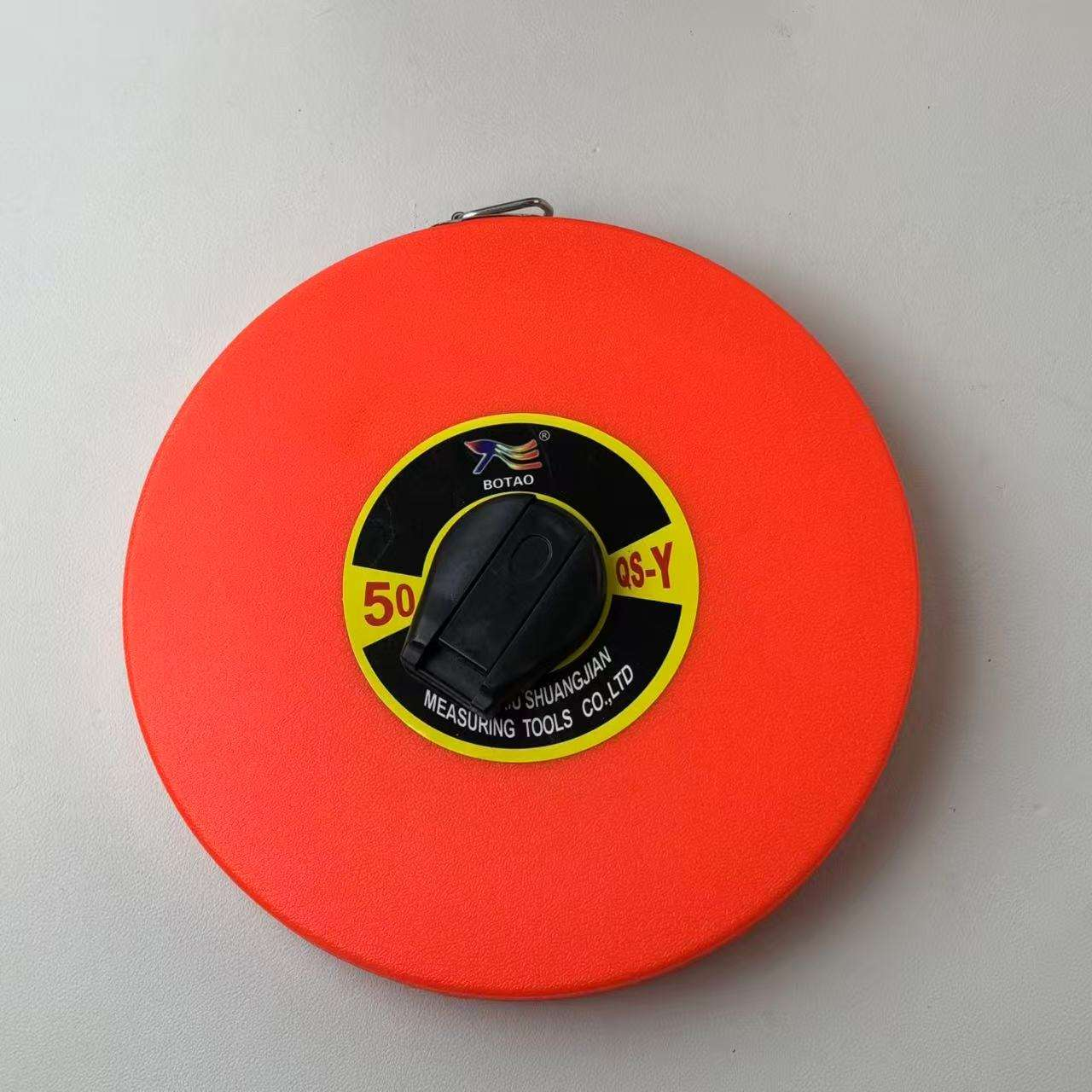 Retractable Double-Sided Disc Tape Measure Industrial Long Soft Plastic Material 20M Metric Manual Lock PVC Blade,MY SHOP,