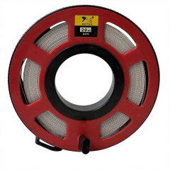 LIANGJIN 20M Fiberglass Measuring Tape ABS Shell Spool Case Dual Scale (M/FT) Retractable Auto Lock Carbon Steel Blade Attached,MY SHOP,