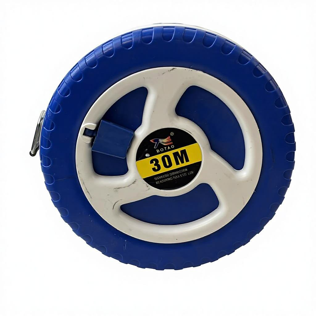30M Mechanical Distance Measuring Wheel-Portable Rolling Tape Measure Auto Lock Assisted Blade Return Attached Light for,MY SHOP,