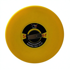 Retractable Double-Sided Disc Tape Measure Industrial Long Soft Plastic Material 20M Metric Manual Lock PVC Blade Inches,MY SHOP,