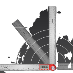 Cross-Border E-commerce LIANGJIN Digital Angle Ruler High-Precision Electronic Protractor 360-Degree Multi-Functional 3-Year,MY SHOP,