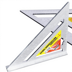 Industrial Aluminum Alloy Woodworking Triangle Protractor Right Angle Ruler Multi-Functional Large Size DIY 3-Year OEM/ODM,MY SHOP,