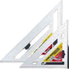 Industrial Aluminum Alloy Woodworking Triangle Protractor Right Angle Ruler Multi-Functional Large Size DIY 3-Year OEM/ODM,MY SHOP,