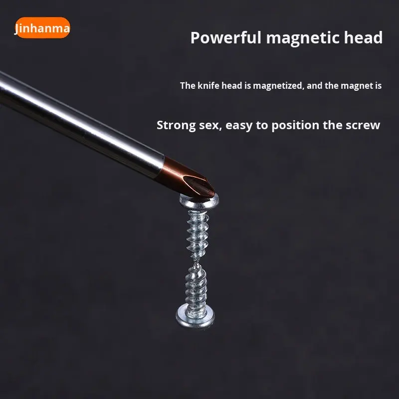 LIANGJIN Quantity Gold Cross Small Triangle Industrial Grade Strong Magnetic Phillips Slotted Flathead Acetate OEM Screwdriver,MY SHOP,