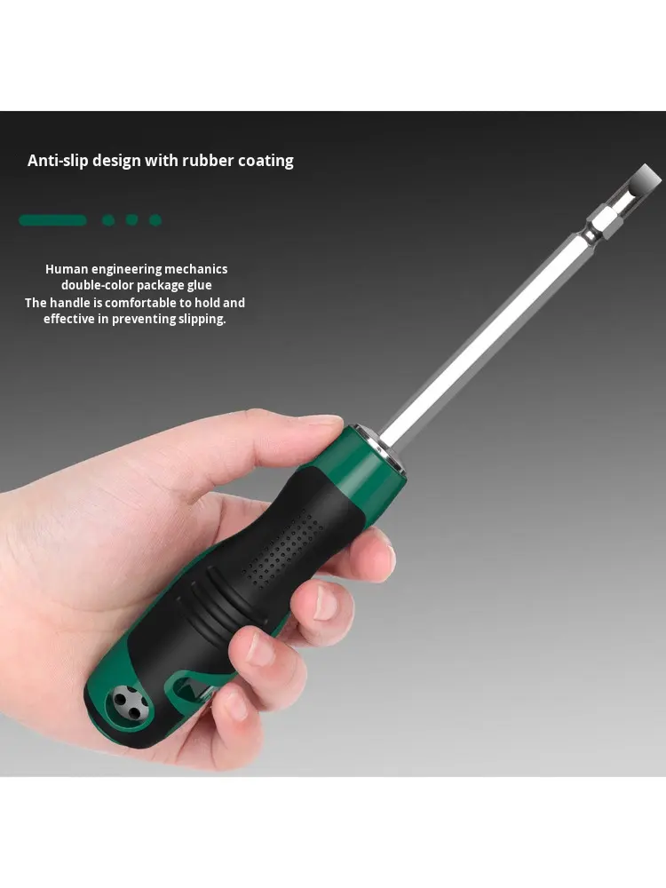 Multi-function Industrial-grade Dual-use Magnetic Cross Flathead Screwdriver Enamel Finish Plastic Anti-slip Household Appliance,MY SHOP,Multi-function Industrial-grade Dual-use Magnetic Cross Flathead Screwdriver Enamel Finish Plastic Anti-slip Household Appliance