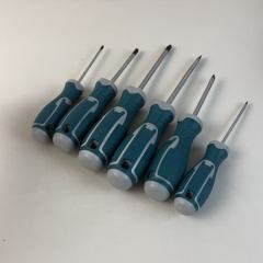 Magnetic Phillips Slotted Screwdriver Set 6pcs Anti-slip Ergonomic Dual Color Handle Repair Screwdriver Kit,MY SHOP,