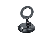 Compact Magnetic Car Mount with Suction Base