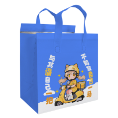 Delivery driver pattern takeout bag