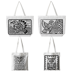 Christmas canvas bags