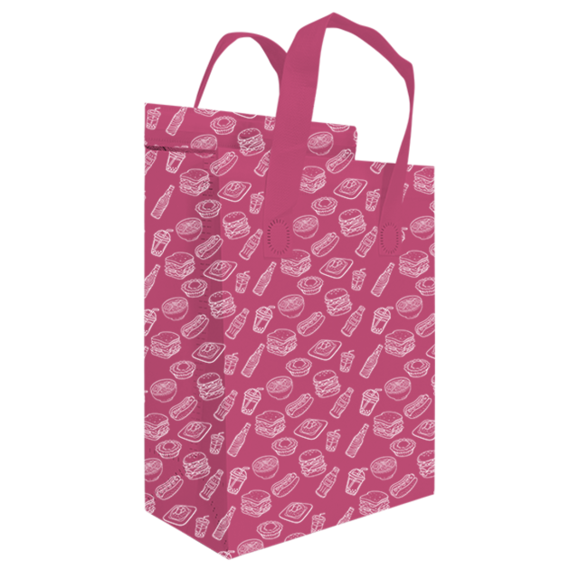 Pattern pattern takeout bag
