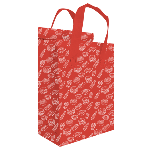 Pattern pattern takeout bag