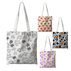 Christmas canvas bags
