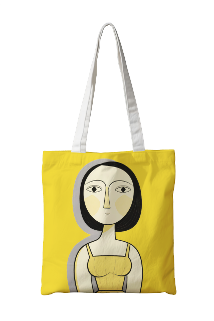 A canvas bag full of trendy pictures