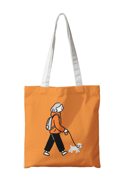 A canvas bag full of trendy pictures