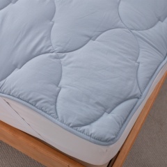 양모 두꺼운 매트리스｜퀄팅, 랍바, 모서리 고무밴드