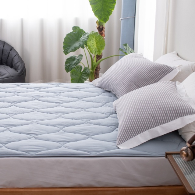 양모 두꺼운 매트리스｜퀄팅, 랍바, 모서리 고무밴드