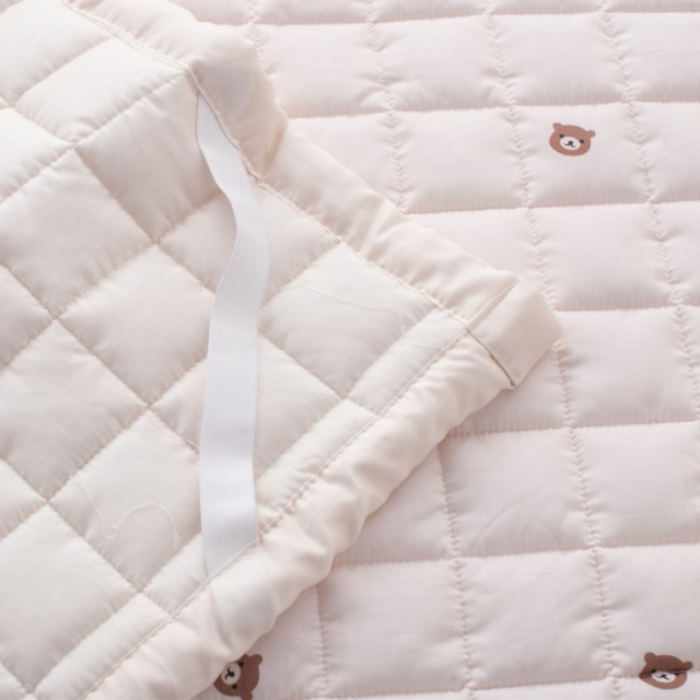 60수 렌징 텐셀 프린트 4피스 세트｜삥줄/프린트/모서리 고무밴드/퀼팅