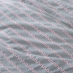 폴리에스터 선염 쟈카드 스트라이프 이불