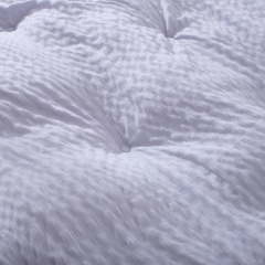 러플 장식 와이드 스트라이프 시어서커 목화 이불