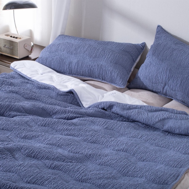 100%폴리 스판 주름천 여름 이불