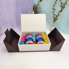 Custom-made double-opening gift boxes with creative designs for Valentine's Day and Chinese Valentine's Day gifts. Manufacturer and wholesaler.