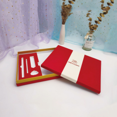 Custom Engraved Notebook Collection Luxury Business School and Office Souvenir Packaging Gift Box