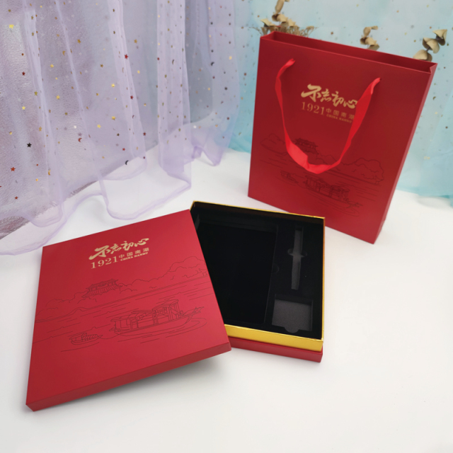 Custom Engraved Notebook Collection Luxury Business School and Office Souvenir Packaging Gift Box