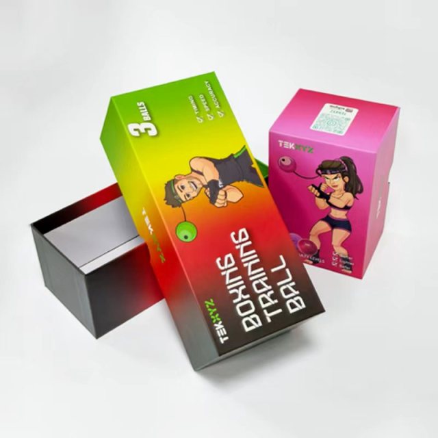 Amazon's hot-selling sports batting packaging box, world box, sports equipment paper box manufacturer customization