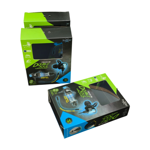 Custom Boxes - Premium Gaming Accessory Packaging with Display Window