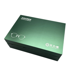Wholesale handmade optical glasses packaging boxes, with Logo printing available, magnetic glasses boxes, flip-style