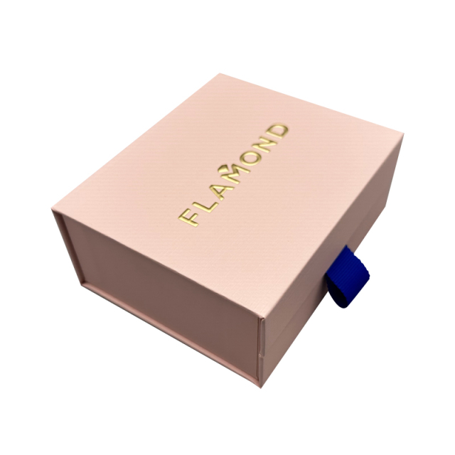 Customized logo gift bracelet necklace jewelry set box flip magnetic jewelry box