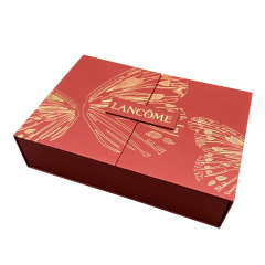 Double-Flip Lid Luxury Perfume Box: Customizable EVA-Lined Packaging with Magnetic Closure