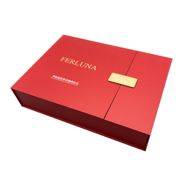 Double-Flip Lid Luxury Perfume Box: Customizable EVA-Lined Packaging with Magnetic Closure