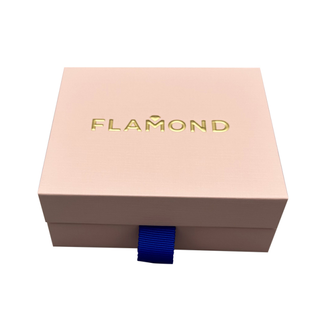 Customized logo gift bracelet necklace jewelry set box flip magnetic jewelry box