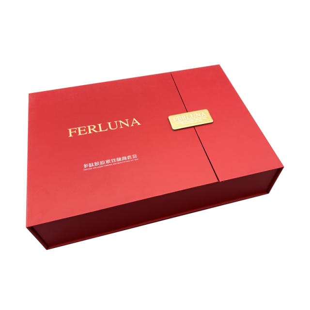 Double-Flip Lid Luxury Perfume Box: Customizable EVA-Lined Packaging with Magnetic Closure