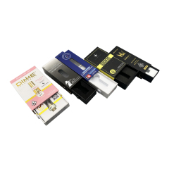 Custom Rigid Child Proof Cardboard 0.5ml 1ml Cigarette Child Resistant Proof Lock Sliding Box Drawer Paper Box