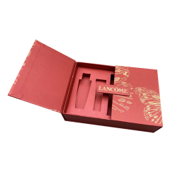Double-Flip Lid Luxury Perfume Box: Customizable EVA-Lined Packaging with Magnetic Closure